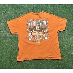 Vintage Y2K Mt. Rushmore Black Hills SD Eagle Shirt